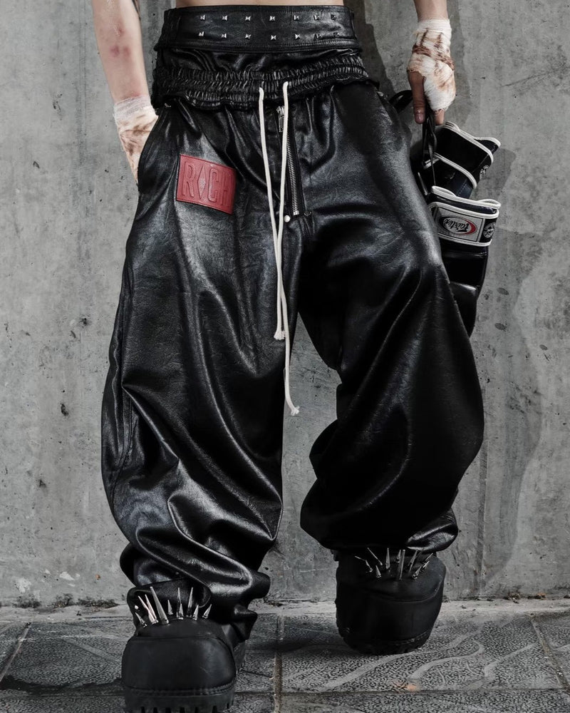【RICH】Wide Leg Boxing Pant