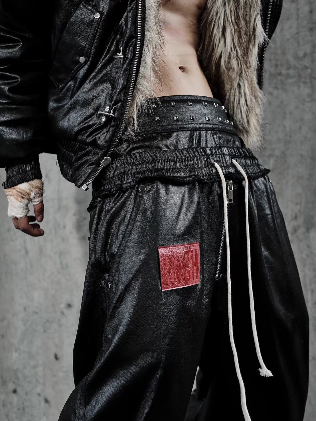【RICH】Wide Leg Boxing Pant