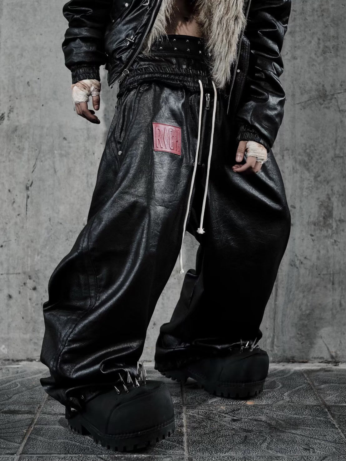 【RICH】Wide Leg Boxing Pant
