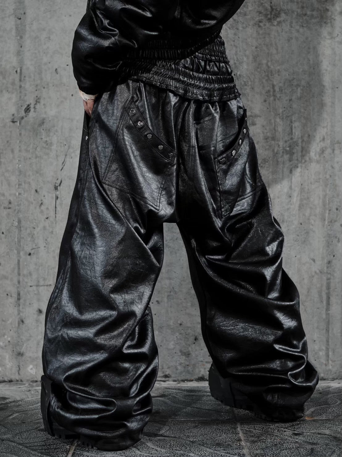【RICH】Wide Leg Boxing Pant