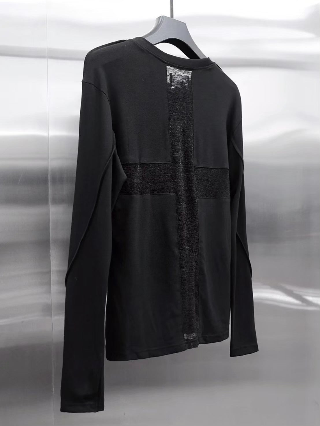 【RICH】Riveted Cross Slim Longsleeve