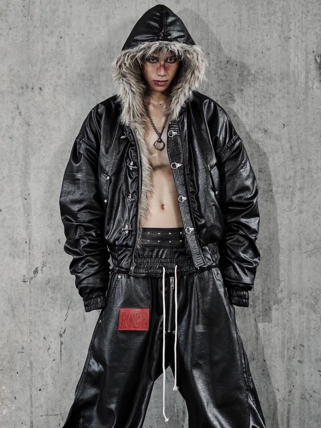 【RICH】Wide Leg Boxing Pant