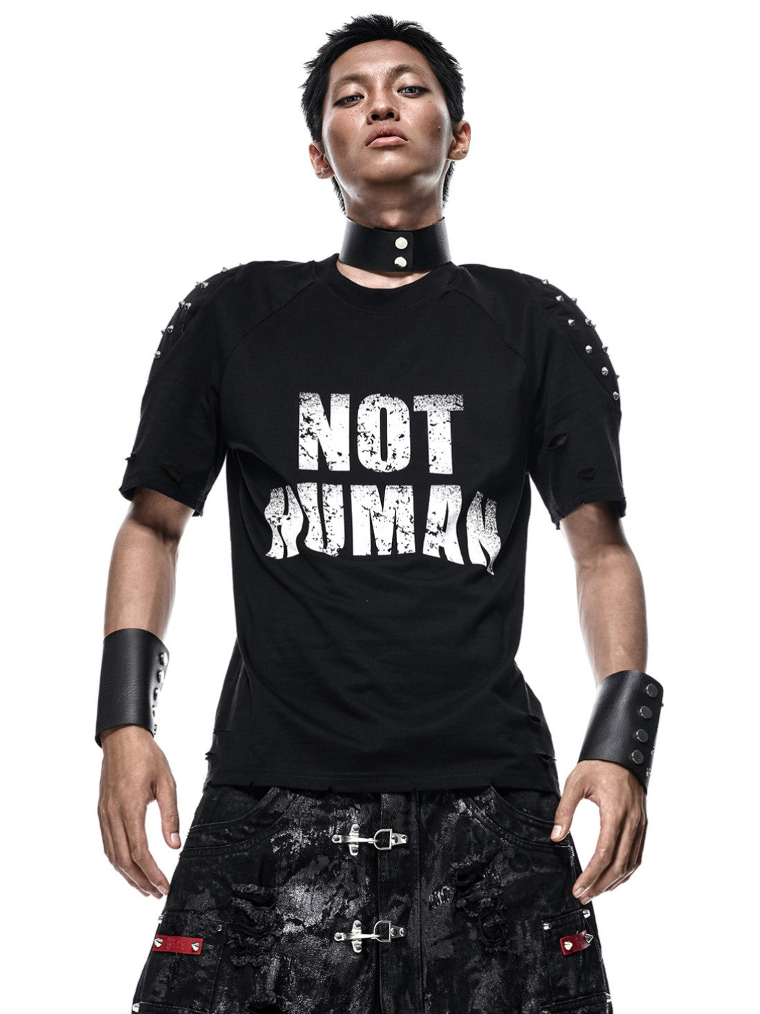 【RICH】Not Human Bulk T-shirt