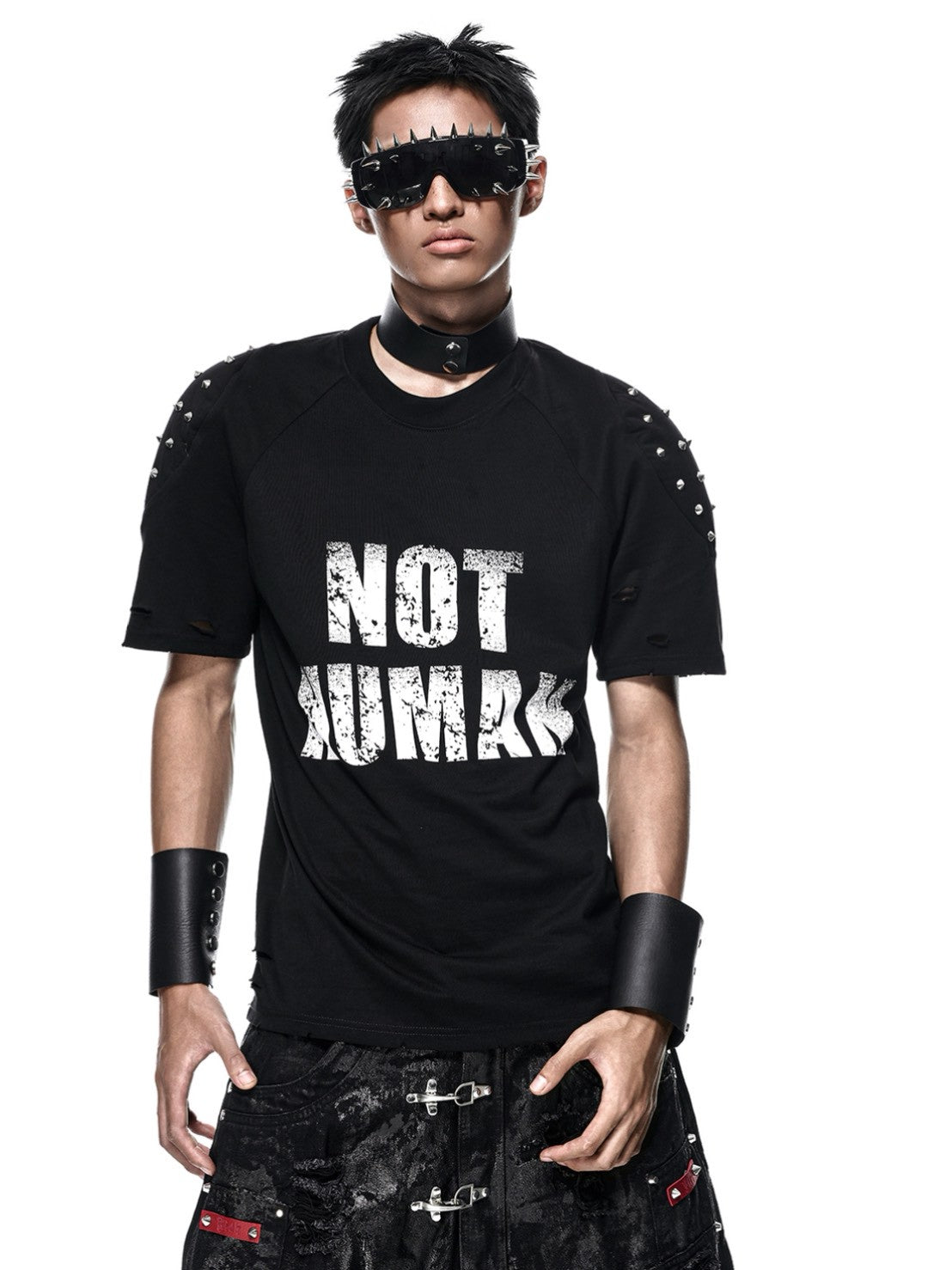 【RICH】Not Human Bulk T-shirt