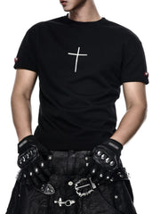 【RICH】Drknss Club Cross T-shirt