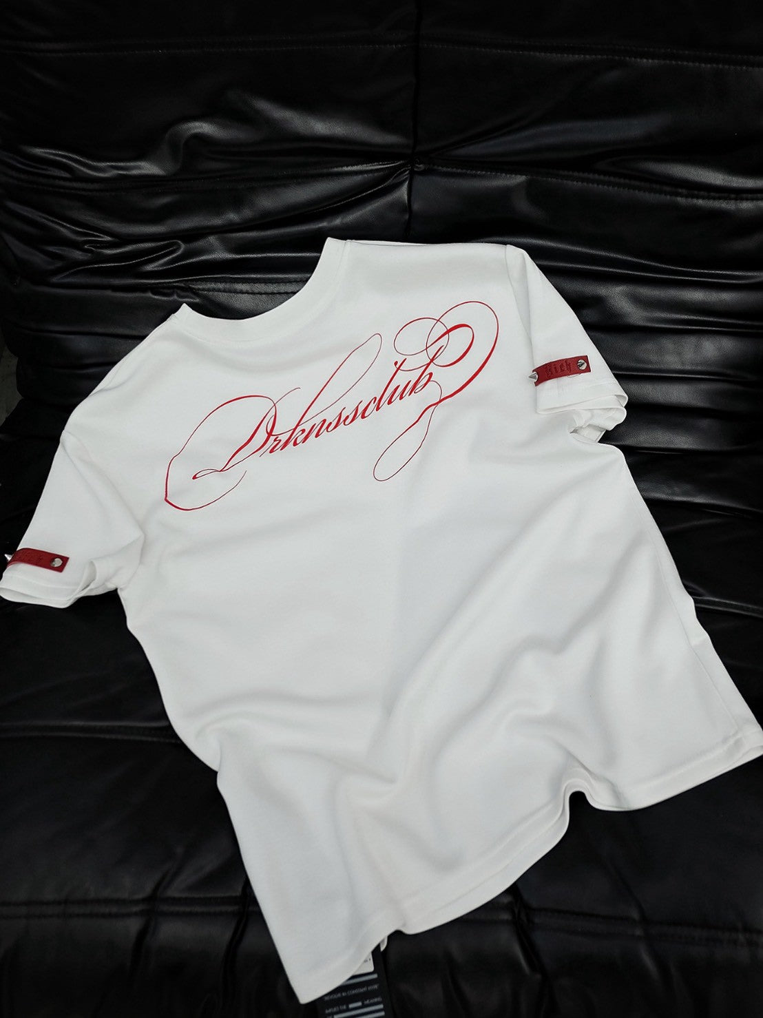 【RICH】Drknss Club Cross T-shirt