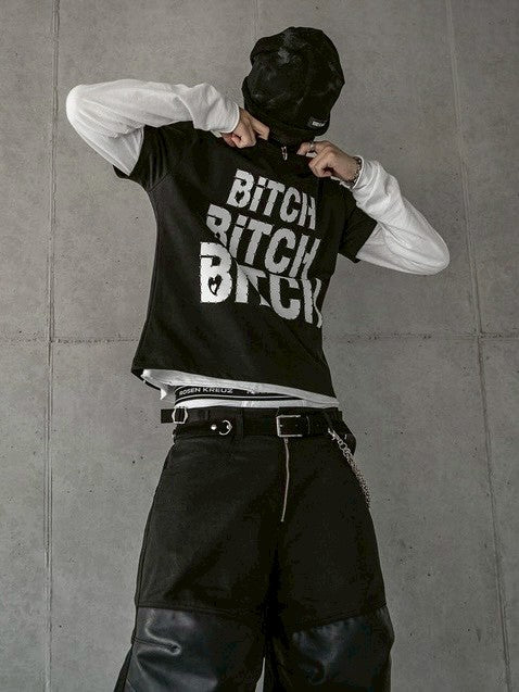 【roaringrad】Crystal Stud T-Shirt