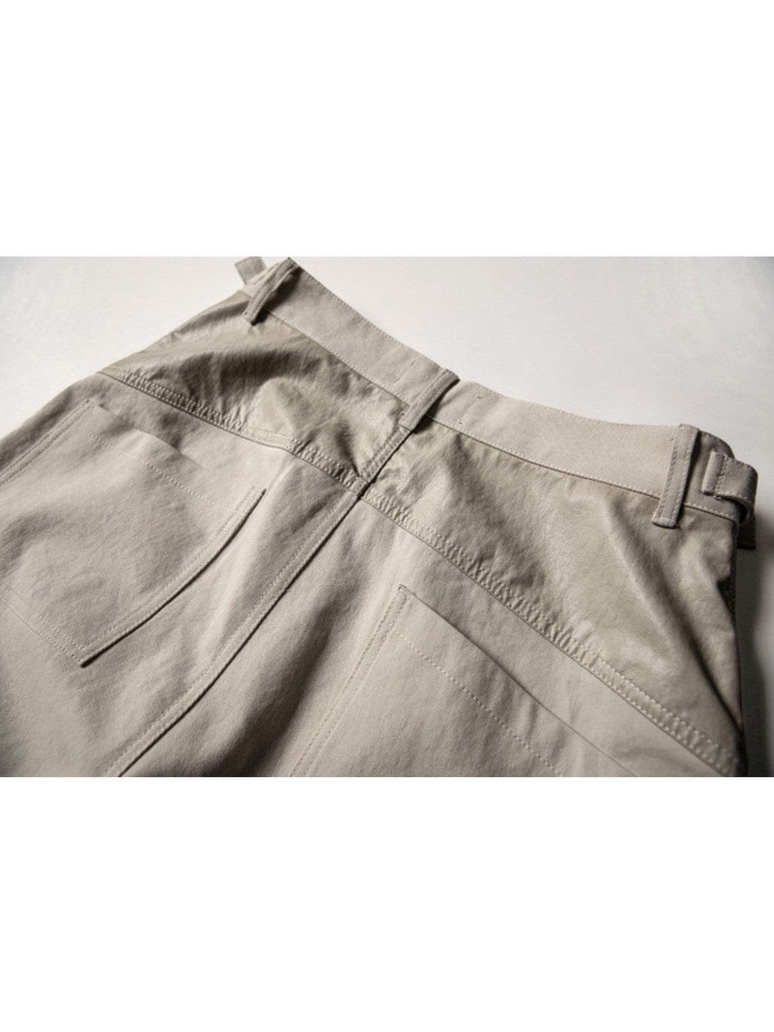 【roaringrad】Layered knee Bermuda Pants
