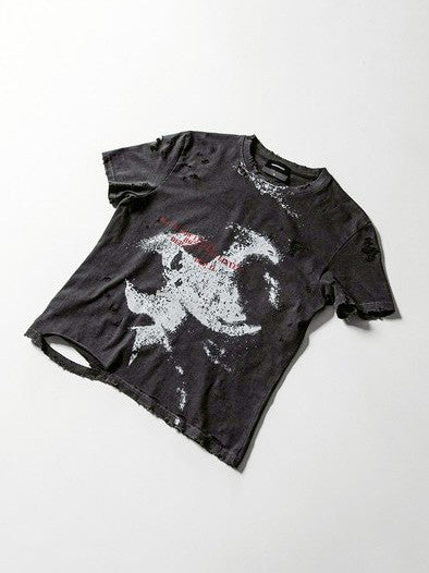 【roaringrad】Frayed Scatter T-shirt