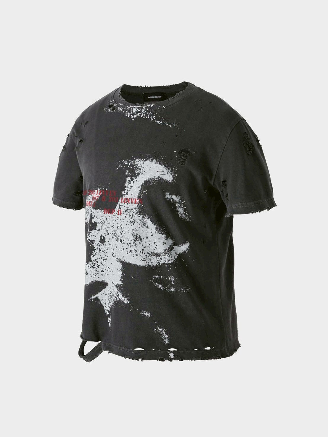 【roaringrad】Frayed Scatter T-shirt