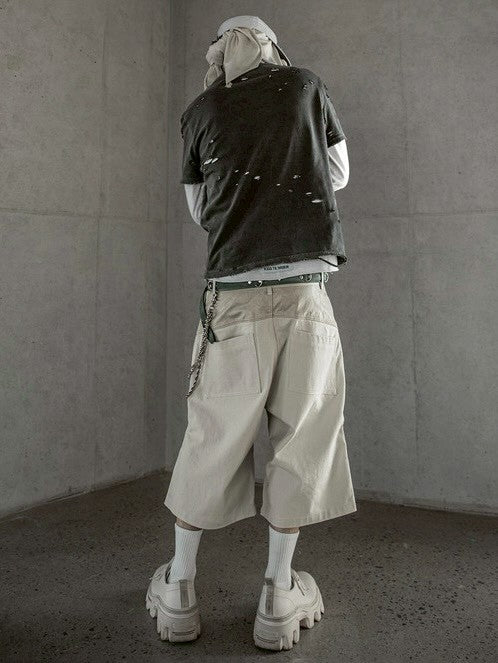 【roaringrad】Frayed Scatter T-shirt