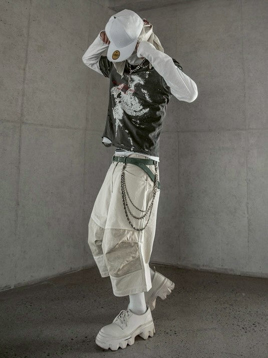 【roaringrad】Frayed Scatter T-shirt