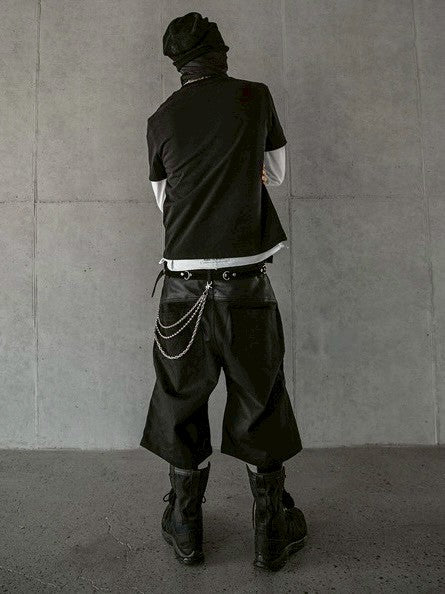 【roaringrad】Layered knee Bermuda Pants