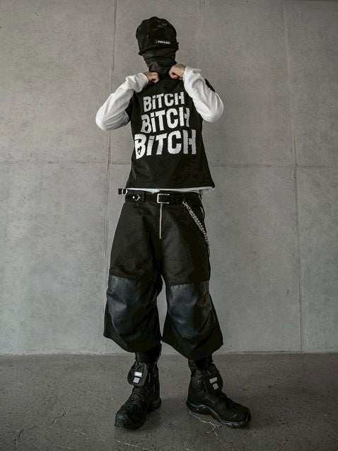 【roaringrad】Layered knee Bermuda Pants