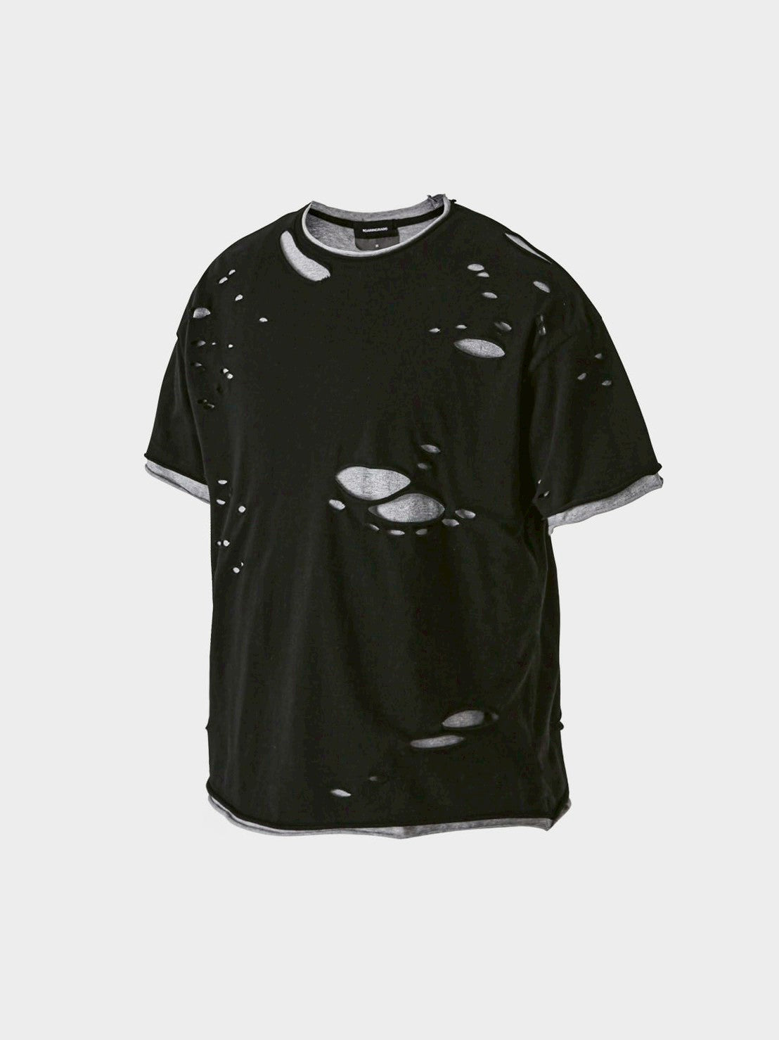 【roaringrad】Double Layered Damage T-Shirt