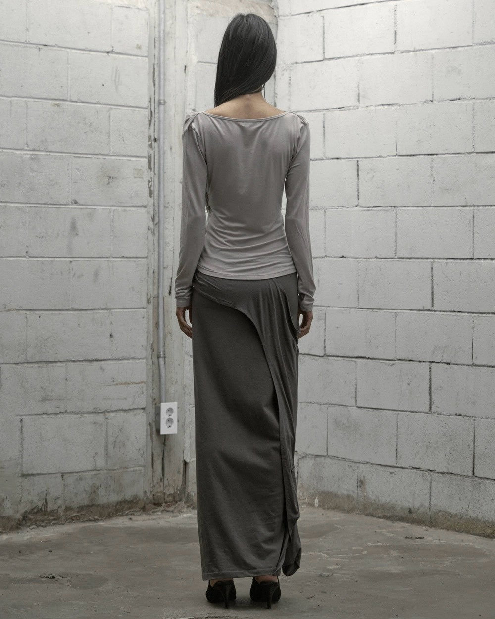 【ROCK CAKE】Pinched Cowl Top