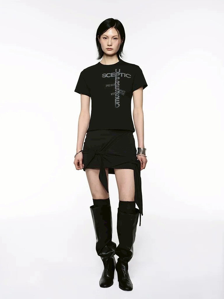 【ROCK CAKE】Sceptic Crop Top