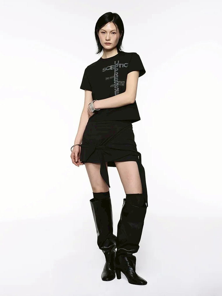【ROCK CAKE】Sceptic Crop Top