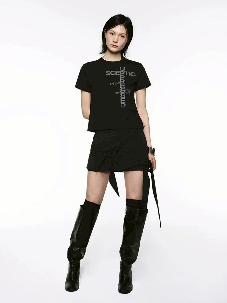 【ROCK CAKE】Sceptic Crop Top