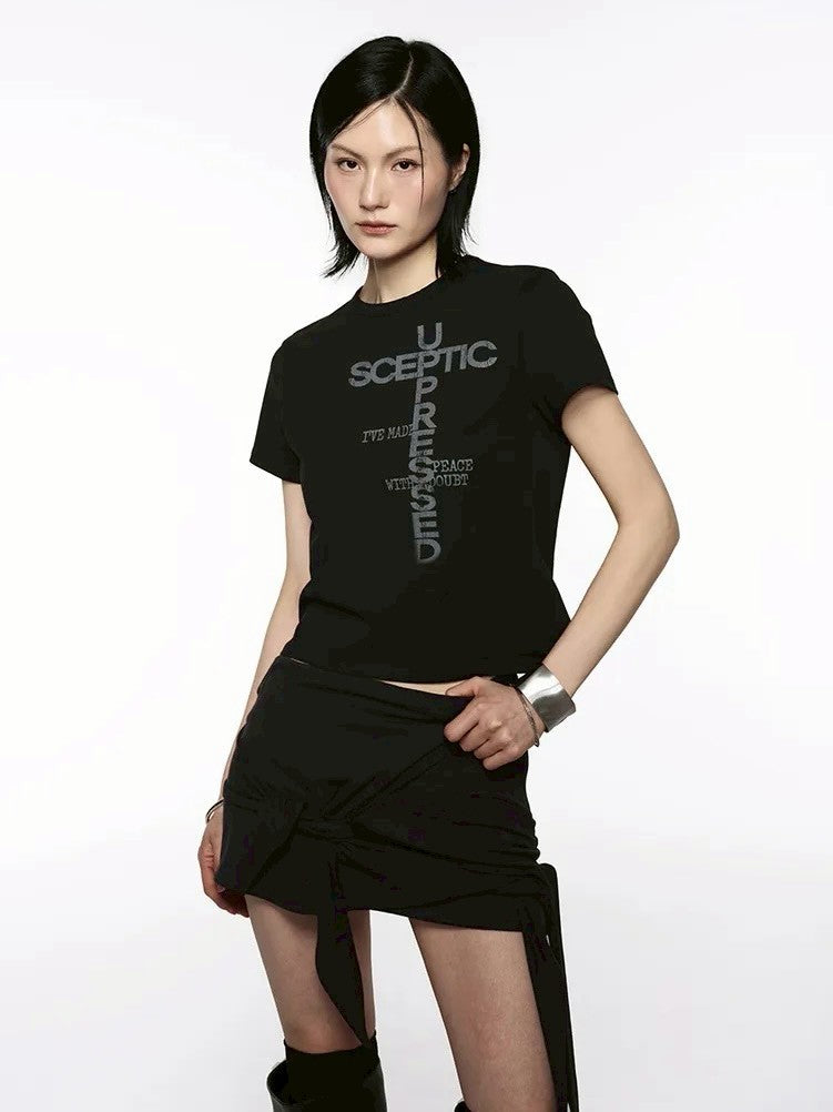 【ROCK CAKE】Sceptic Crop Top