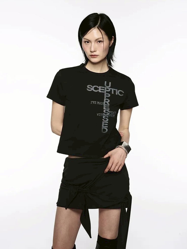 【ROCK CAKE】Sceptic Crop Top