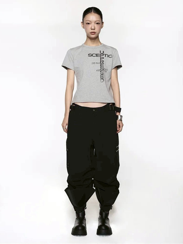 【ROCK CAKE】Sceptic Crop Top