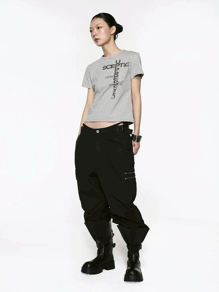 【ROCK CAKE】Sceptic Crop Top