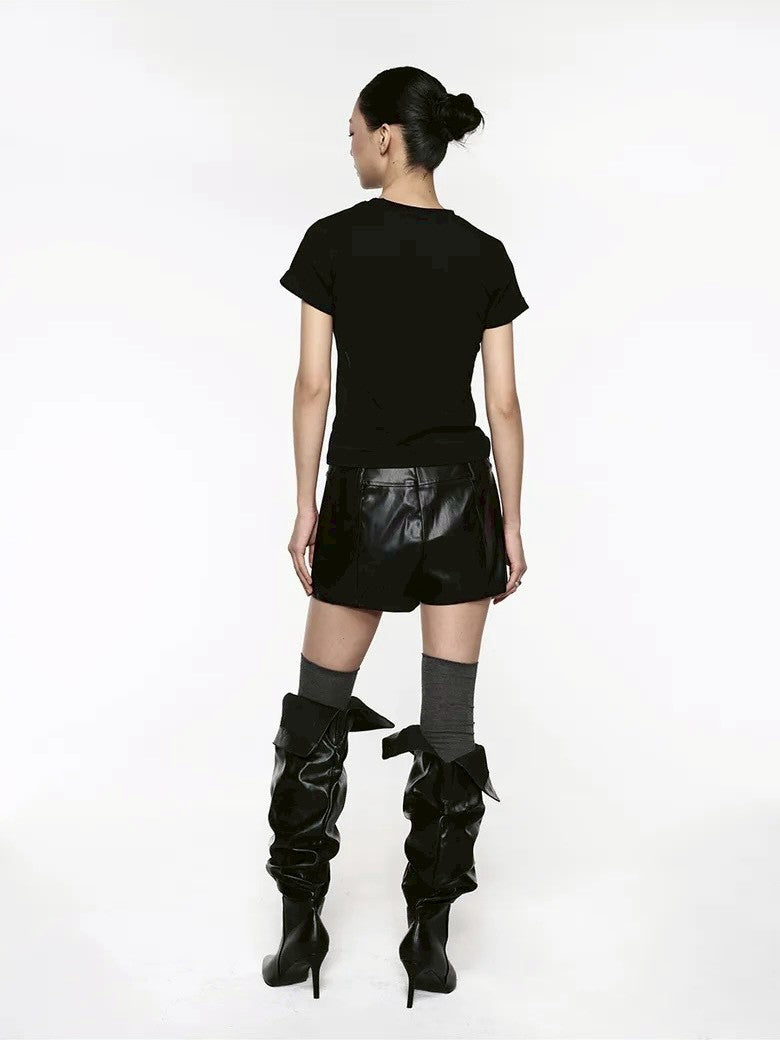 【ROCK CAKE】Misprint Fitted Top