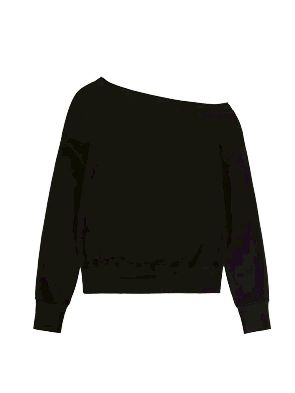 【ROCK CAKE】Washed Off Shoulder Sweatshirt