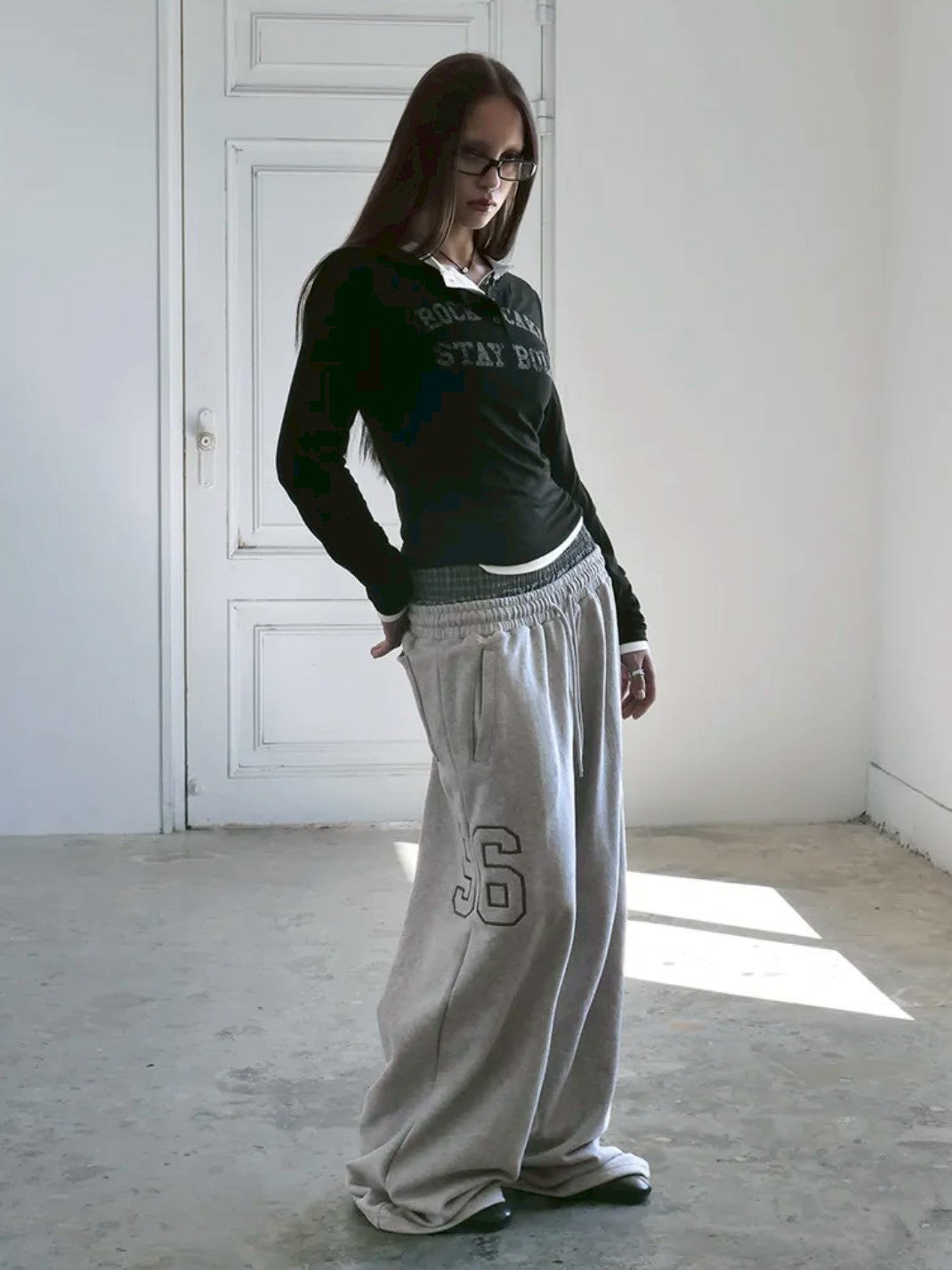 【ROCK CAKE】Classic Henly Neck Top