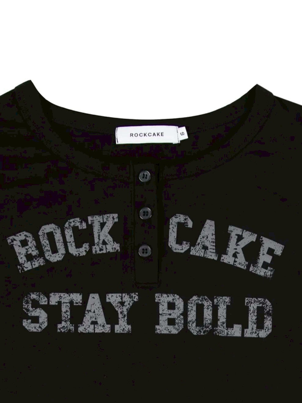 【ROCK CAKE】Classic Henly Neck Top
