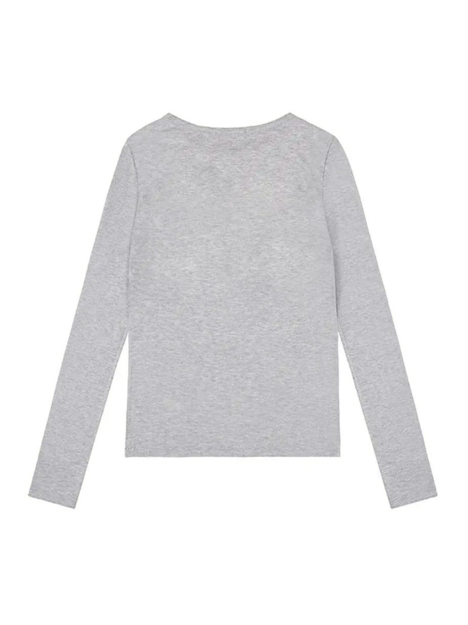【ROCK CAKE】Classic Henly Neck Top
