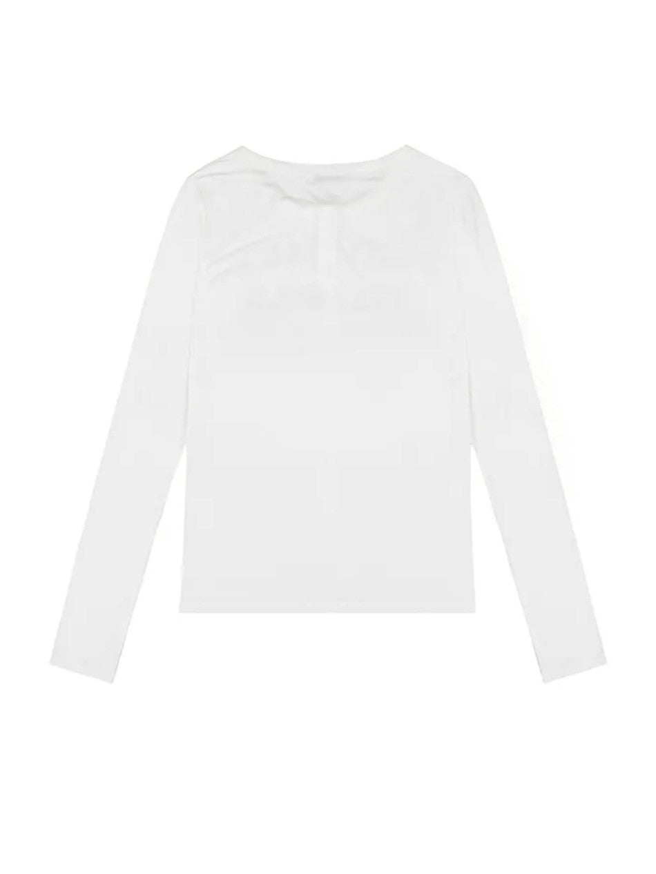 【ROCK CAKE】Classic Henly Neck Top