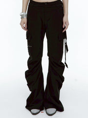 【ROUGH NECK】Drape Bootcut Pants