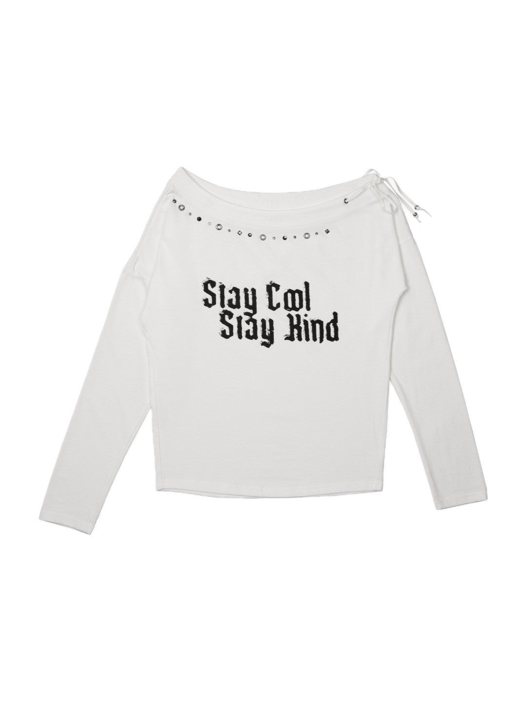 【ROUGH NECK】
Slay Off-Shoulder Top