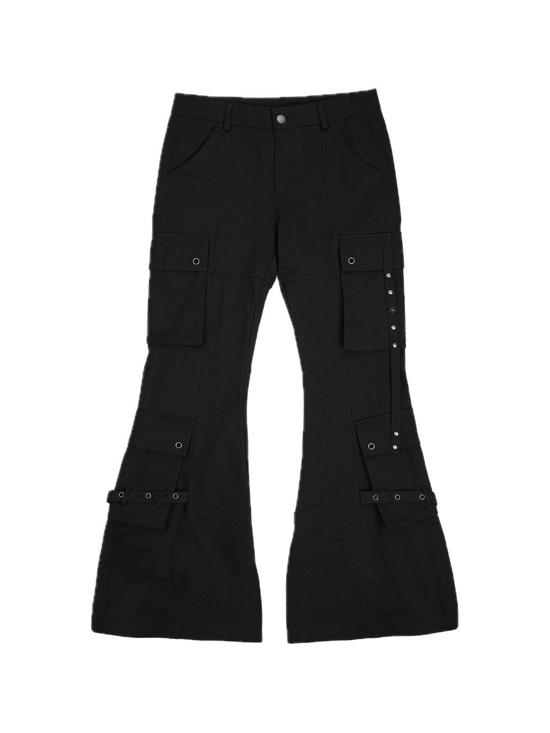 【ROUGH NECK】Bootcut Cargo Strap Pants