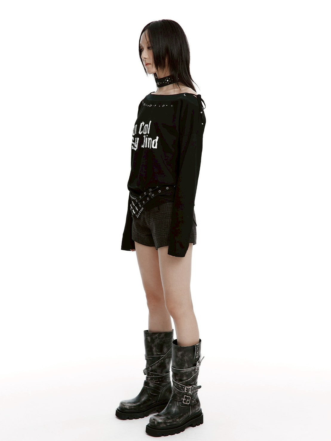 【ROUGH NECK】
Slay Off-Shoulder Top