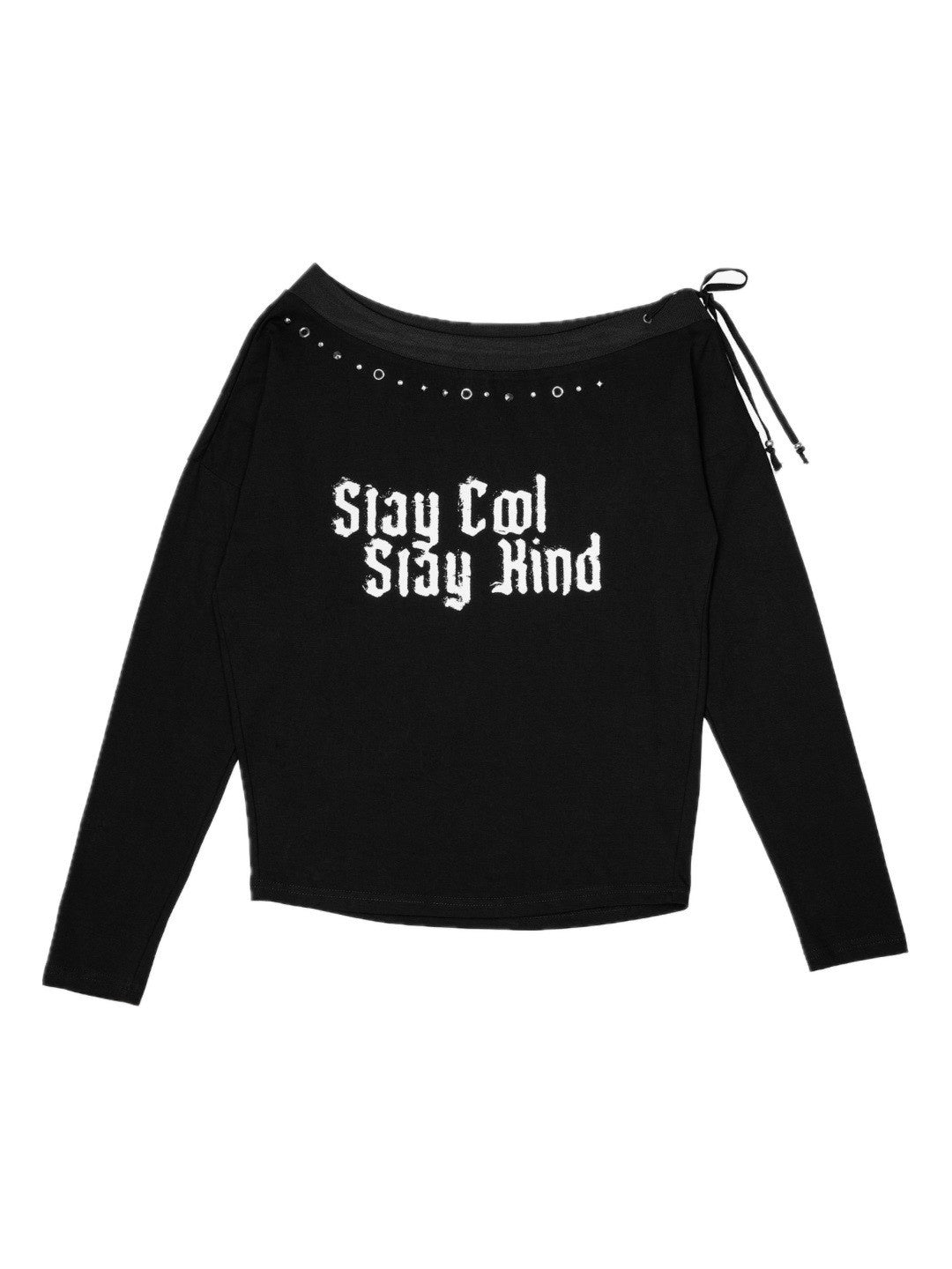 【ROUGH NECK】
Slay Off-Shoulder Top