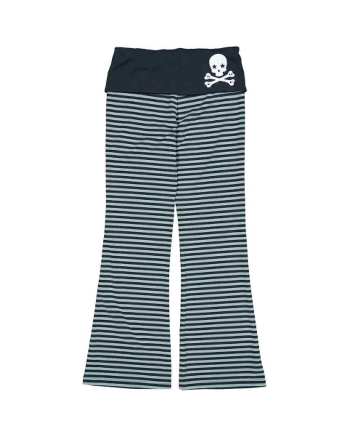 【SETUP-EXE】SKULL LOGO STRIPE FLARE PANTS