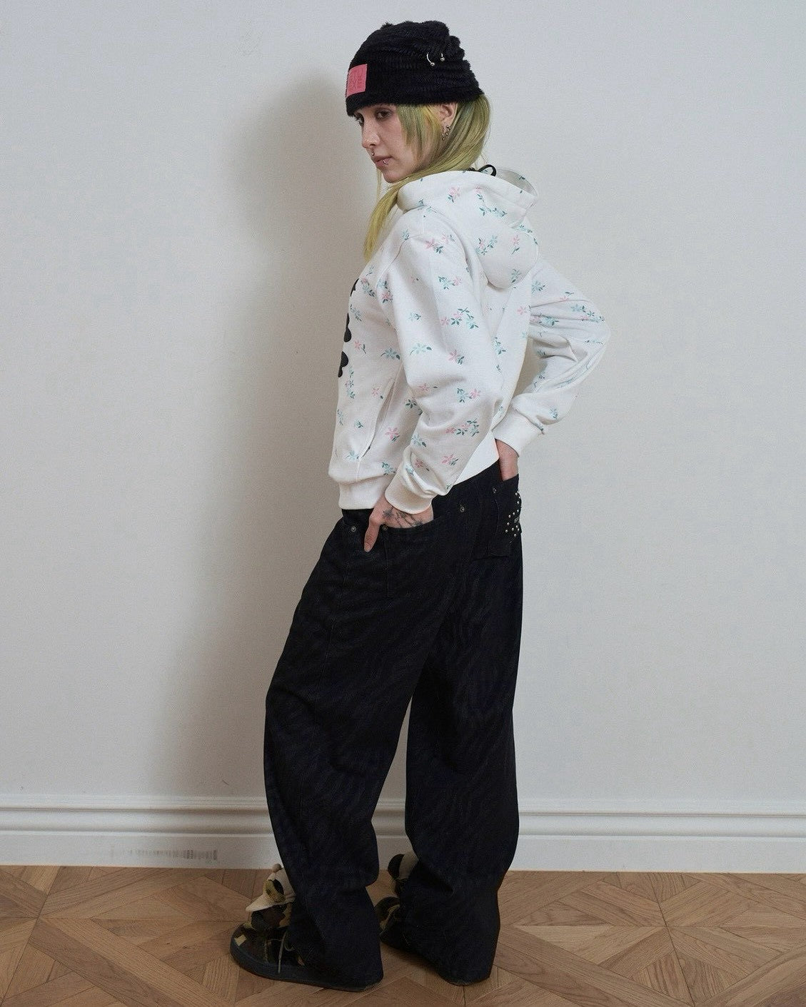 【SETUP-EXE】SKULL LOGO HOODIE ZIP-UP