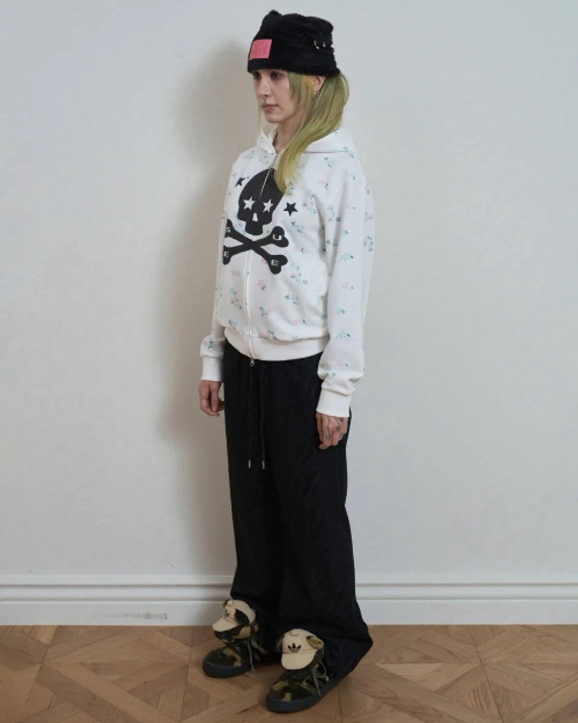 【SETUP-EXE】SKULL LOGO HOODIE ZIP-UP
