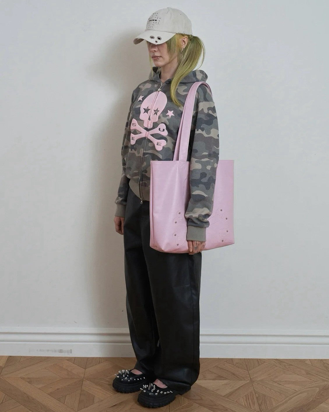 【SETUP-EXE】SKULL LOGO HOODIE ZIP-UP