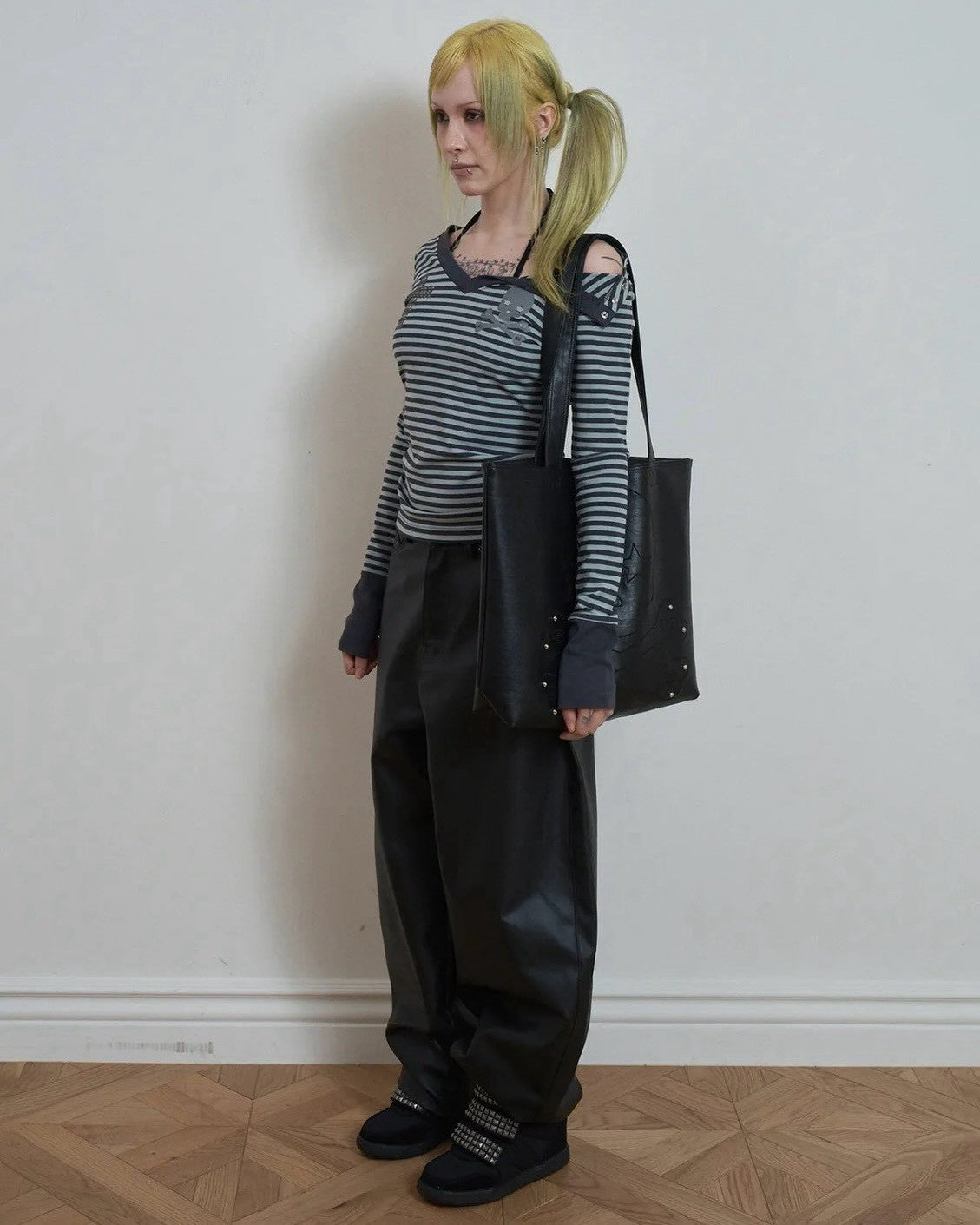 【SETUP-EXE】BACK-STITCH COATED PANTS