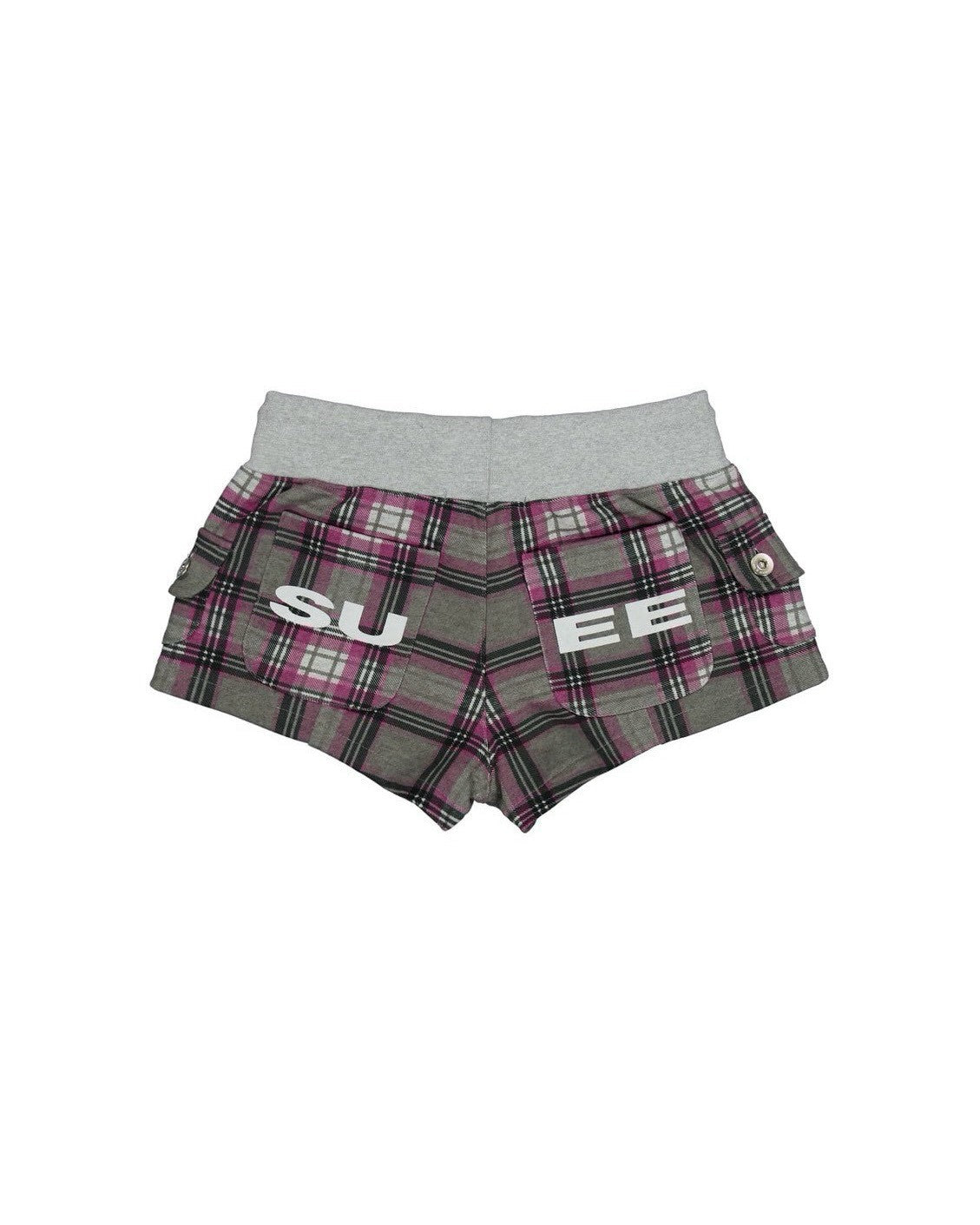 【SETUP-EXE】CHECK LOGO POCKET SHORTS