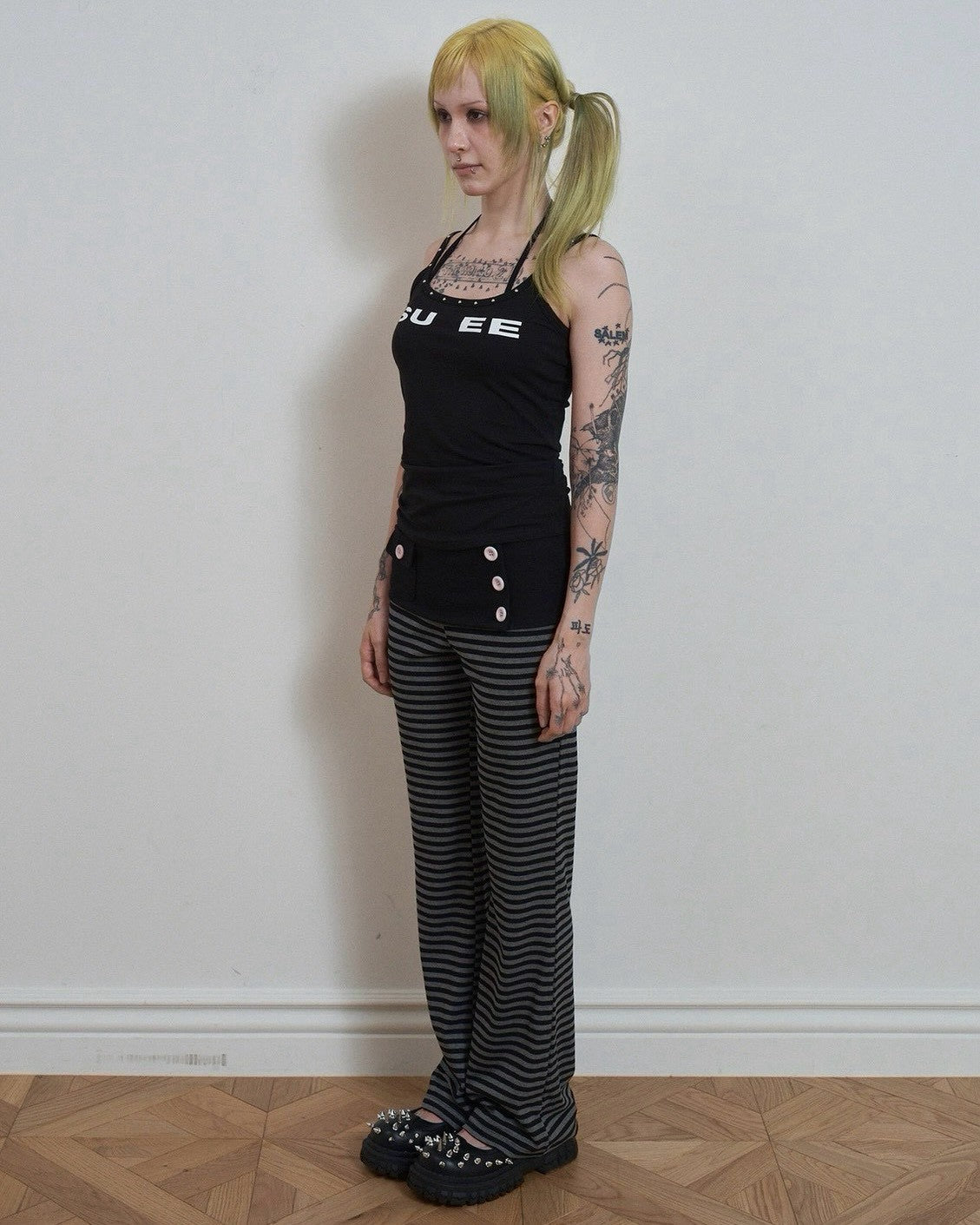 【SETUP-EXE】SU EE STUDDED SLEEVELESS