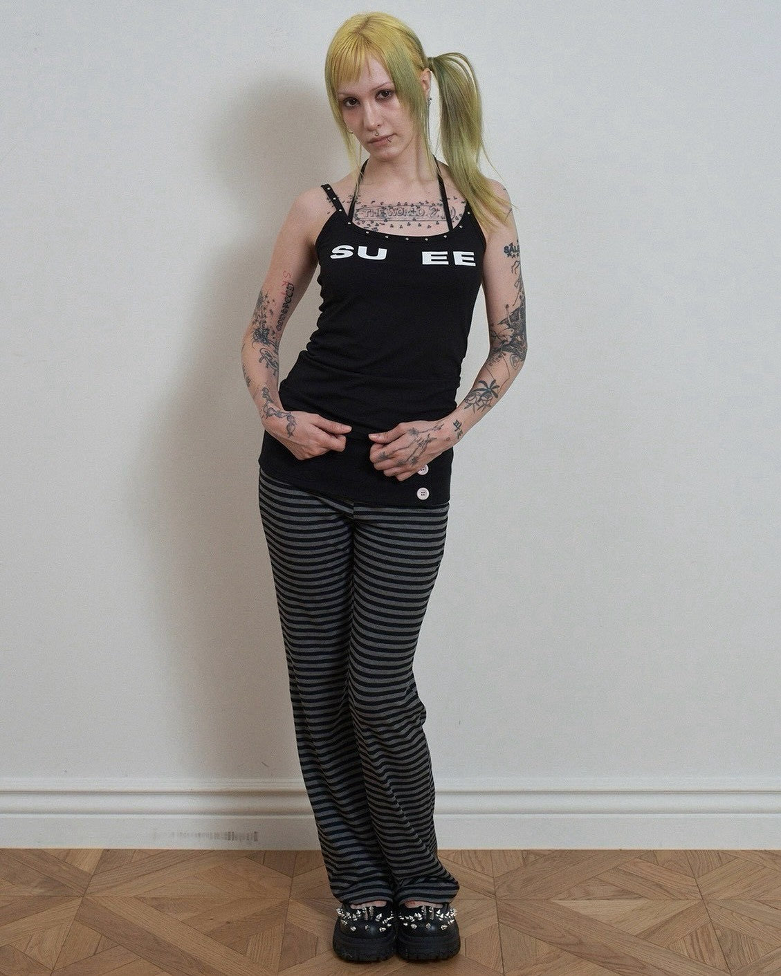 【SETUP-EXE】SU EE STUDDED SLEEVELESS