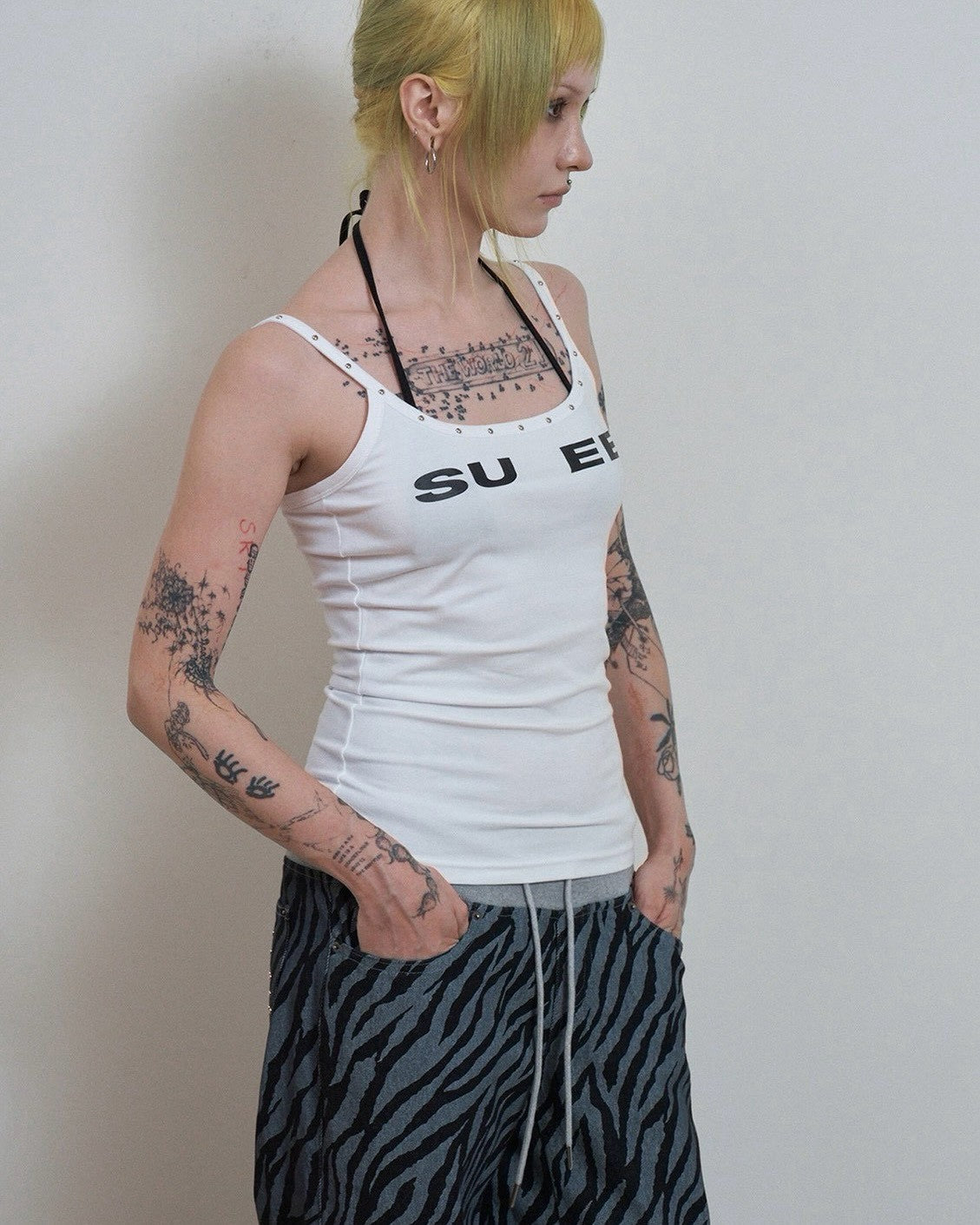 【SETUP-EXE】SU EE STUDDED SLEEVELESS