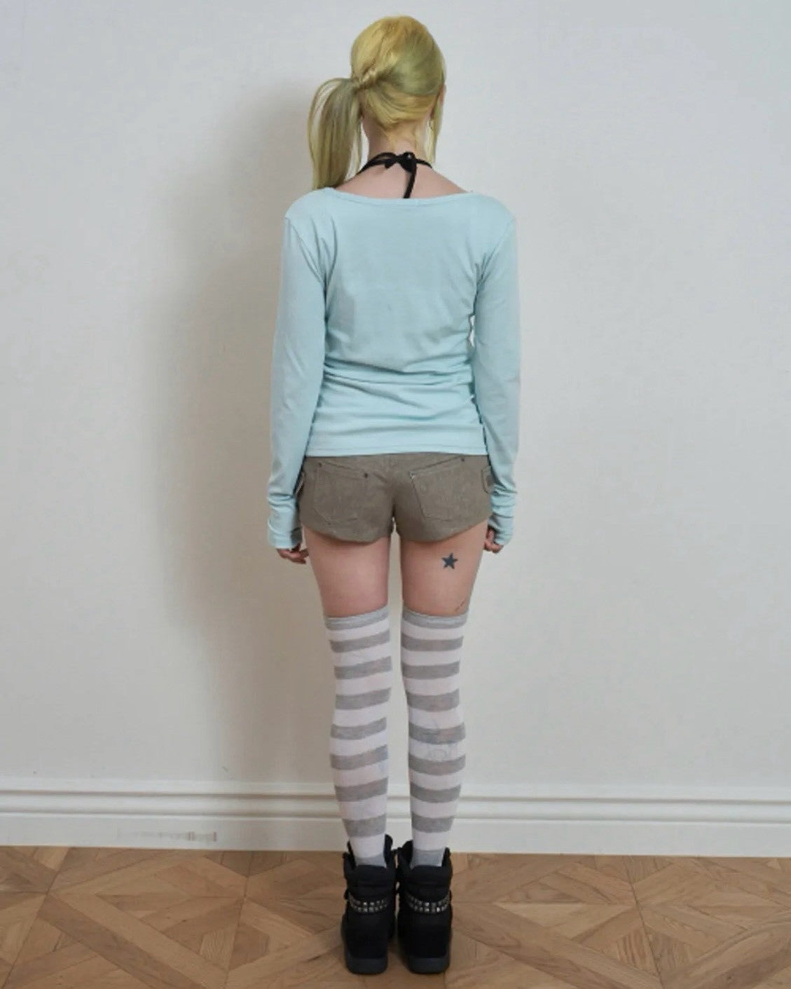 【SETUP-EXE】DEEP V-NECK BUTTON TOP