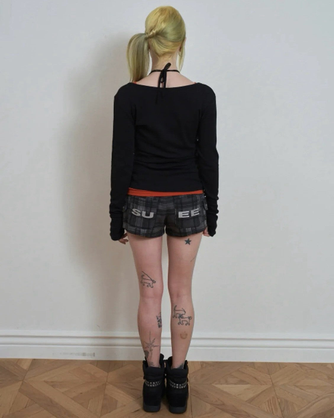 【SETUP-EXE】DEEP V-NECK BUTTON TOP