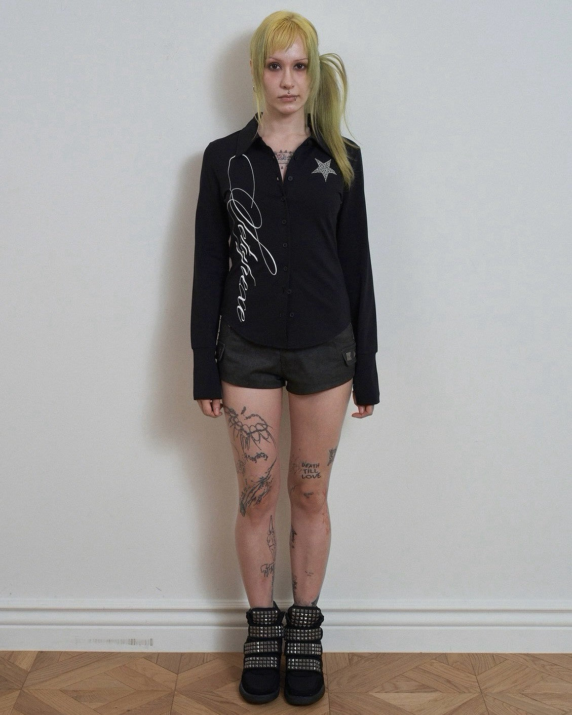 【SETUP-EXE】LETTERING LOGO SHIRT